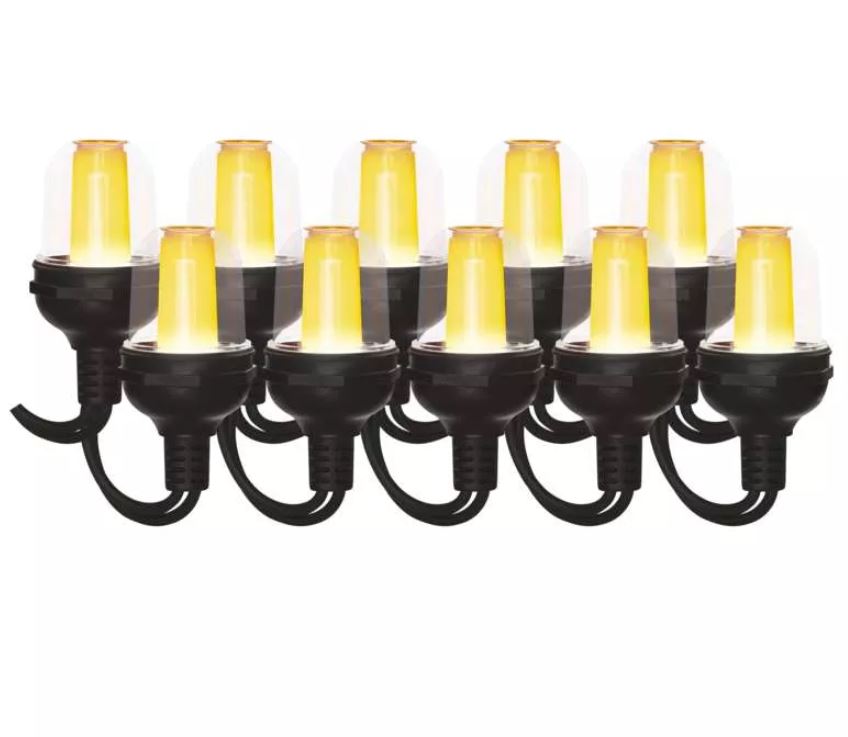 Gaismas virtene Party 10LED 5W IP44 4.5m EMOS Vintage