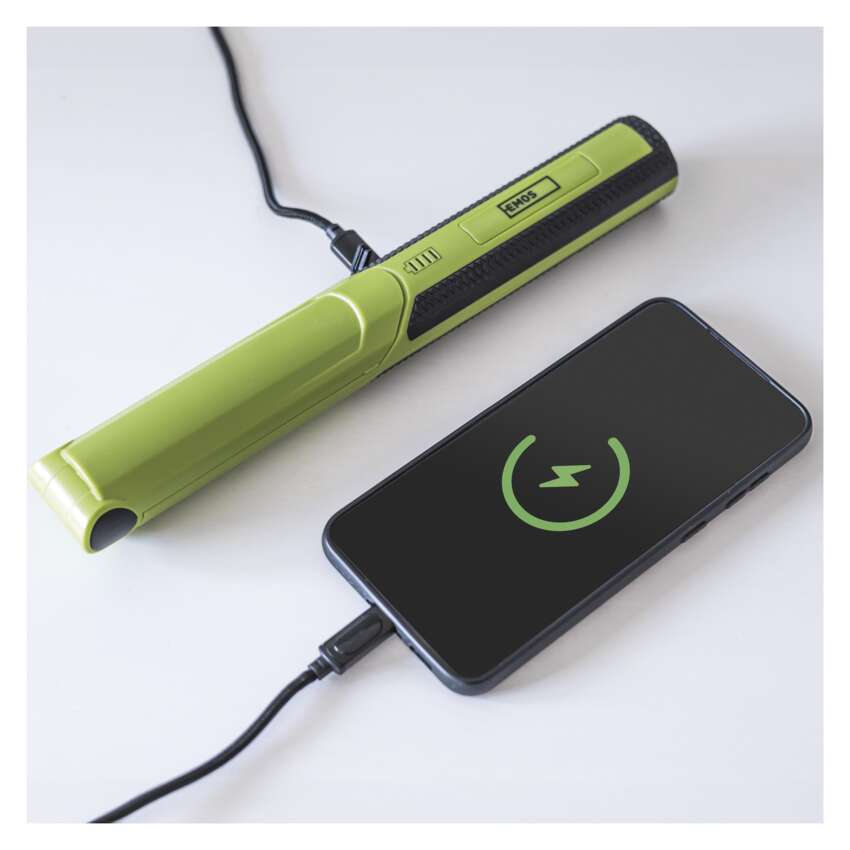 COB LED + LED uzlādējama lampa darbam EMOS P4535, 670 lm, 2200 mAh