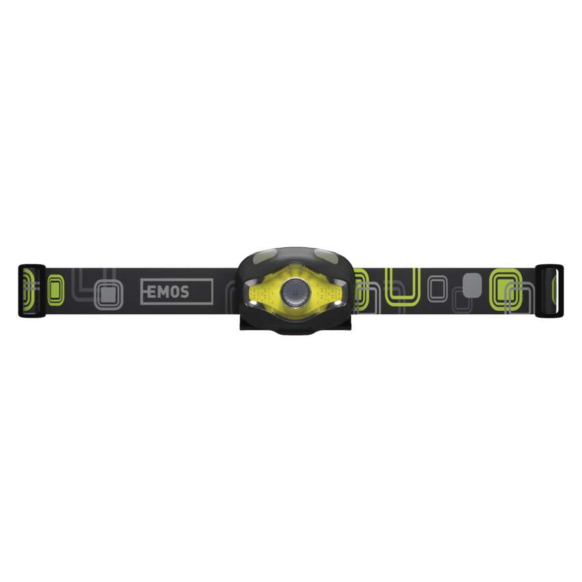 COB LED + LED galvas lukturis EMOS P3536, 220 lm, 100 m, 3x AAA