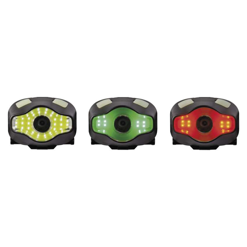 COB LED + LED galvas lukturis EMOS P3536, 220 lm, 100 m, 3x AAA