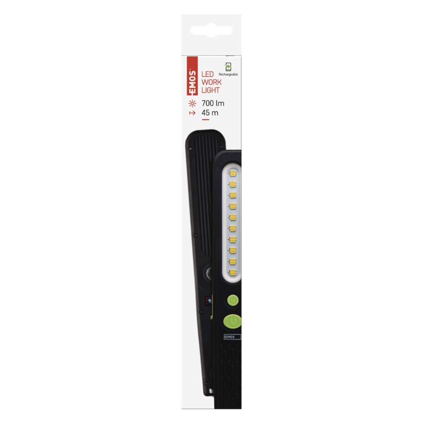SMD LED + LED uzlādējama lampa darbam EMOS P4538, 700 lm, 1200 mAh