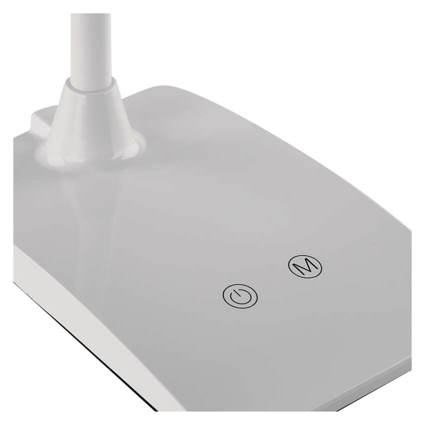 LED Galda lampa EMOS Eddy 6W 3000K-6800K DIM balta