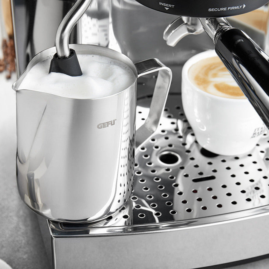 Tērauda piena putojamā krūze GEFU BARISTA 350ml