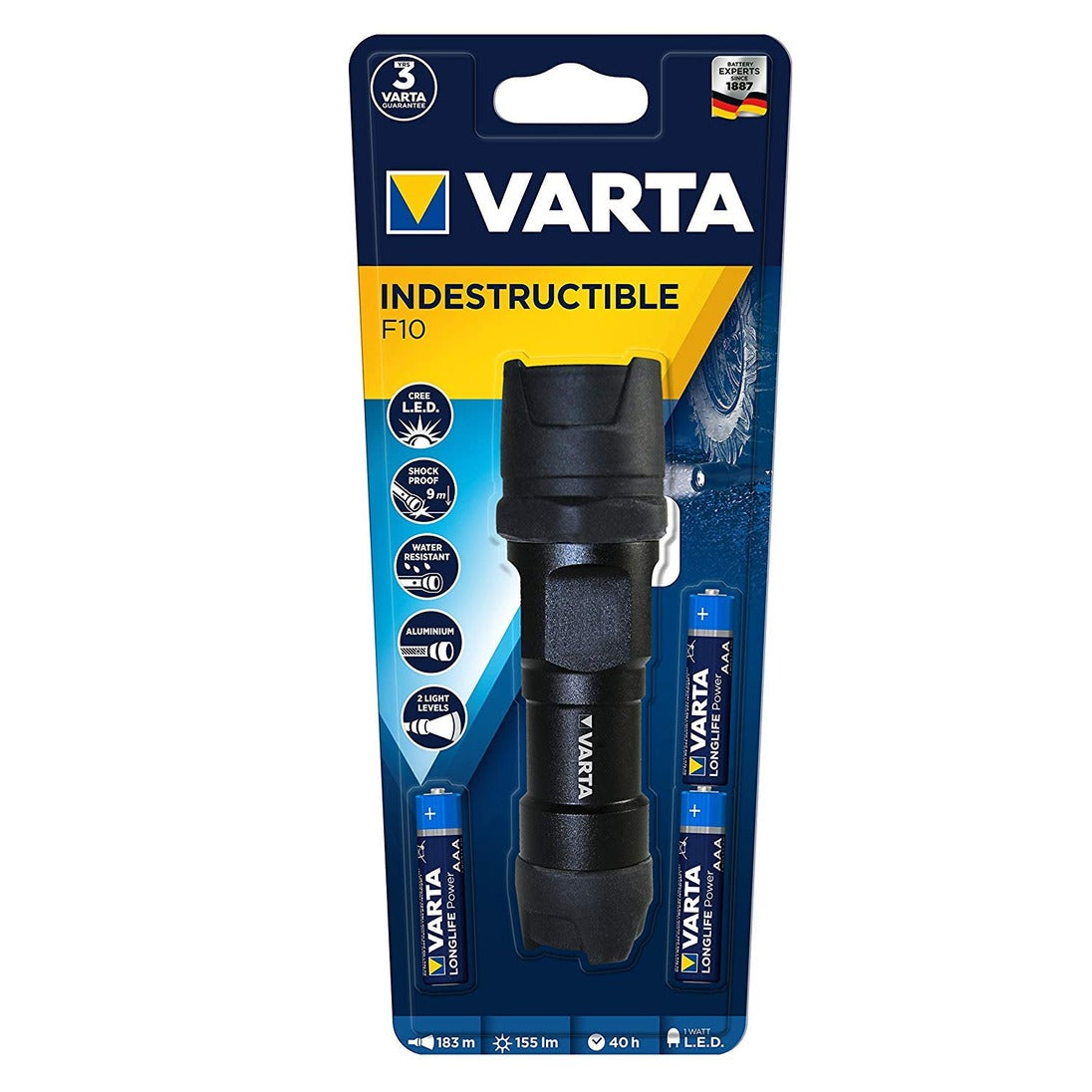 LED lukturis VARTA INDESTRUCTIBLE 1W