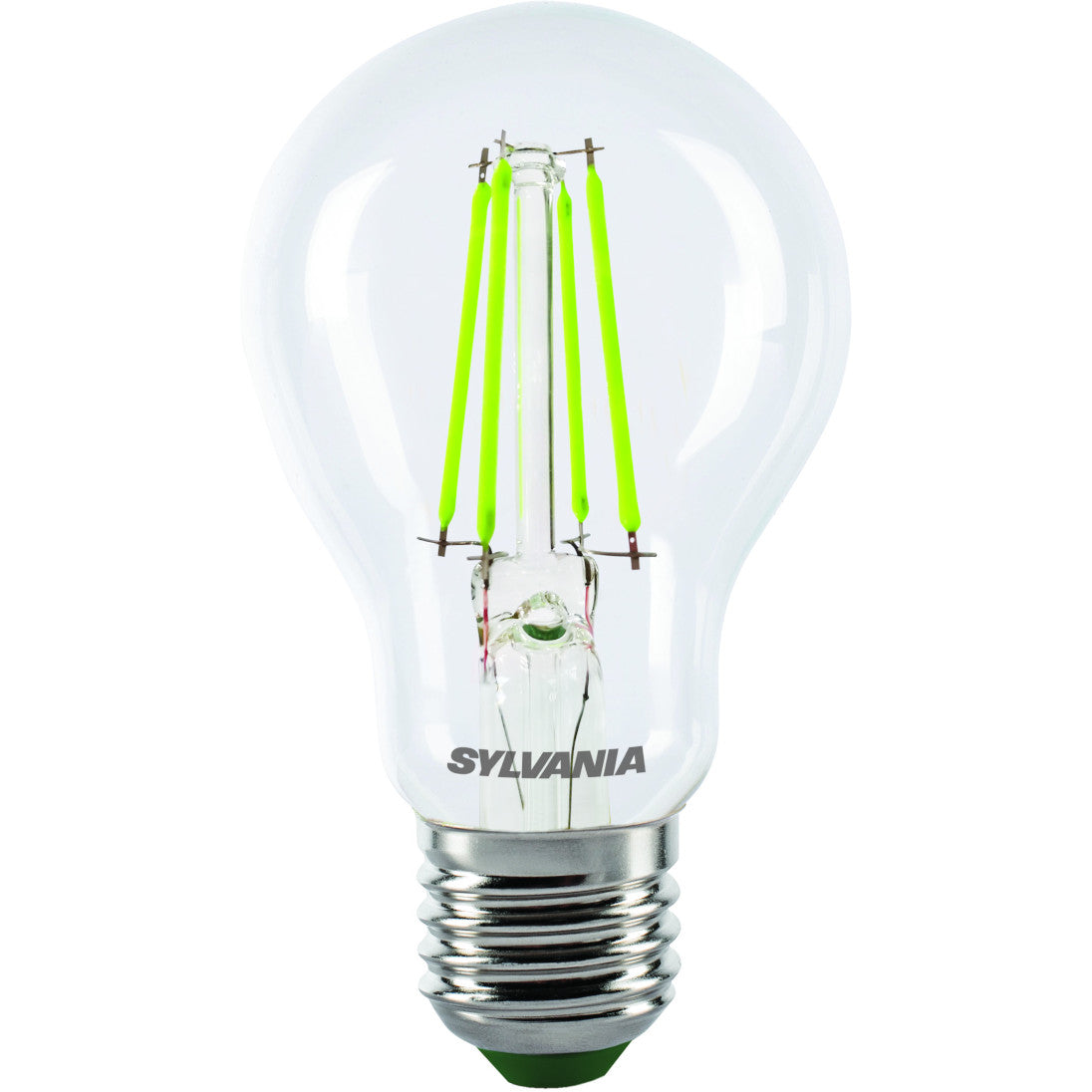 LED spuldze GLS A60 FILAMENT E27 4W 700lm IP54 Sylvania zaļa