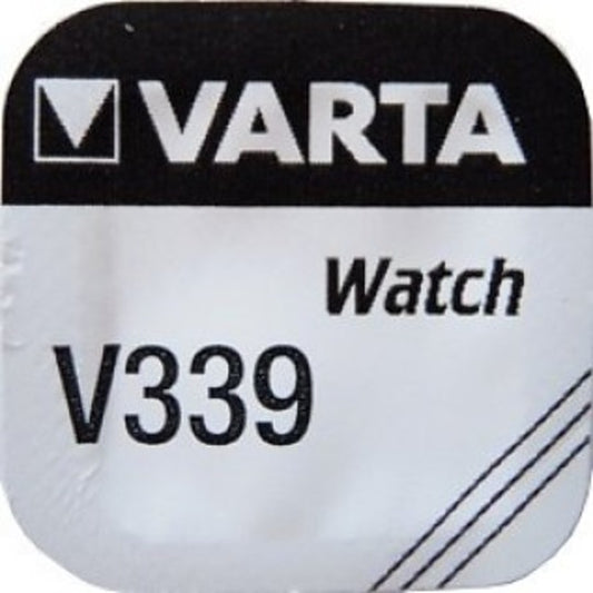 V339 1.55V/11mAh baterija VARTA Pulksteņu Sudraba 1gb. 00339 101 111