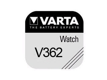 V362 1.55V/21mAh baterija VARTA Pulksteņu Sudraba 1gb. 00362 101 111