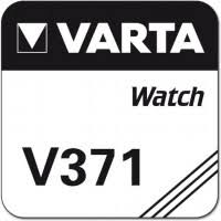 V371 1.55V/44mAh baterija VARTA Pulksteņu Sudraba 1gb. 00371 101 111