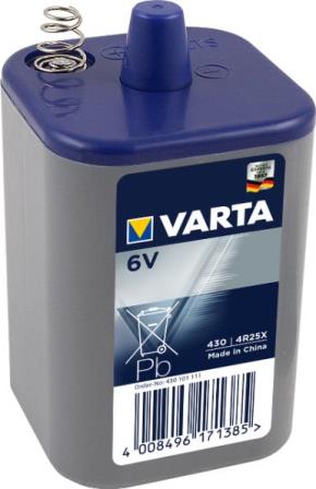 4R25X 6V 7.5Ah baterija Longlife VARTA 00430 101 111