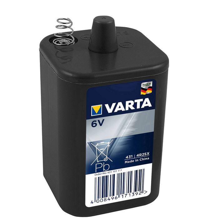 4R25X 6V 8.5Ah baterija Longlife PLUS VARTA 00431 101 111