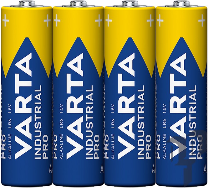 4006/4 AA baterijas VARTA Industrial 4gb. plēvē 04006 211 354
