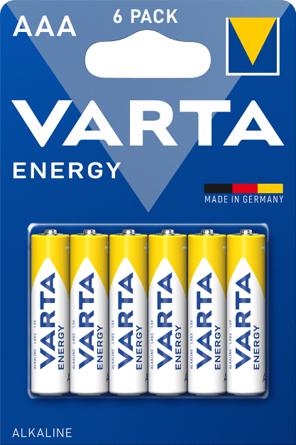 AAA baterija ENERGY Alkaline VARTA 04103/6