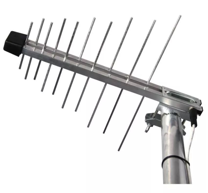 Antena āra UHF 470-790MHz 44dBi ar pastipr. 5-12V 100mA EMOS J0667