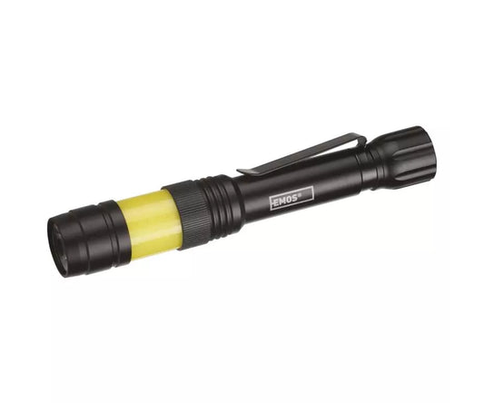 Lukturis LED 270lm(2xAA)fokuss 5rež. metāla triec./mitr.EMOS P3112