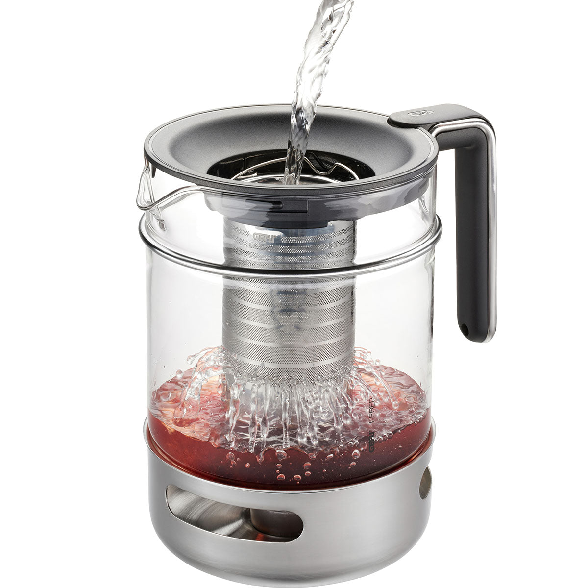 Tējas kanna ar sildplati GEFU T-PREP 1500 ml