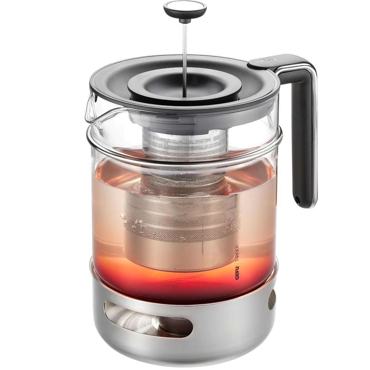 Tējas kanna ar sildplati GEFU T-PREP 1500 ml