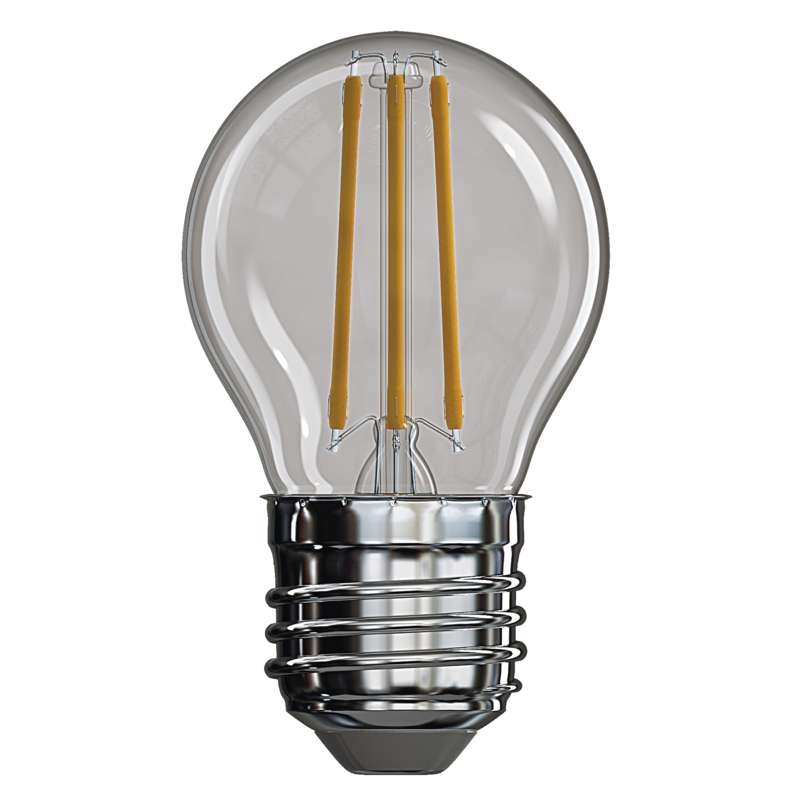 LED spuldze EMOS bumbiņa filamenta E27 4W 240V 465lm 2700K Z74240