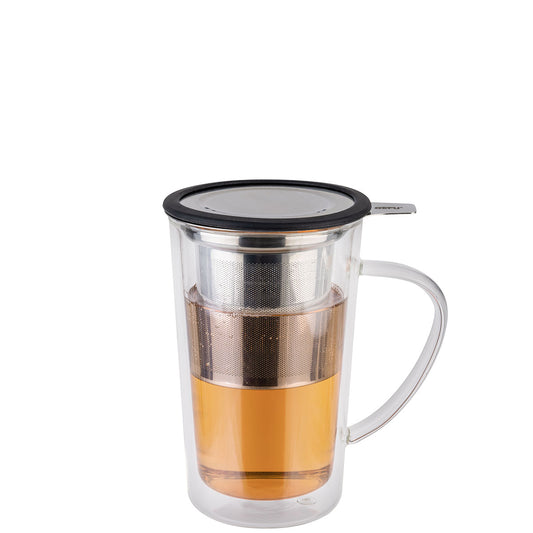 Dubultsienu tējas krūze ar filtru GEFU MIRA