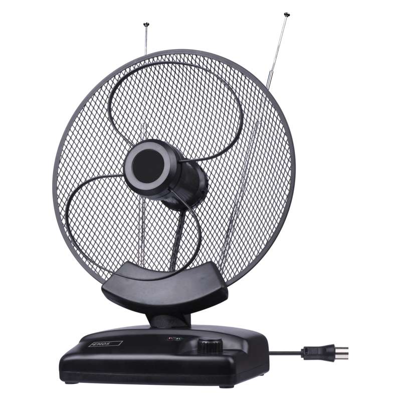 'Antena istabas FM/DAB/VHF/UHF 0-25km 180'' 44dB 5V-550mA EMOS J0678'