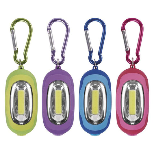 LED lukturis-piekariņš EMOS 1W COB 30lm, 2xCR2032, 1gab.
