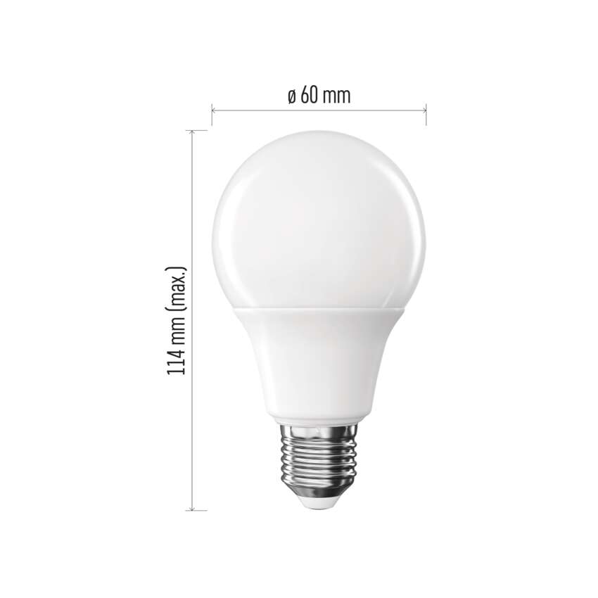 LED spuldze EMOS GLS A60 E27 12.4W 1055lm 3000K