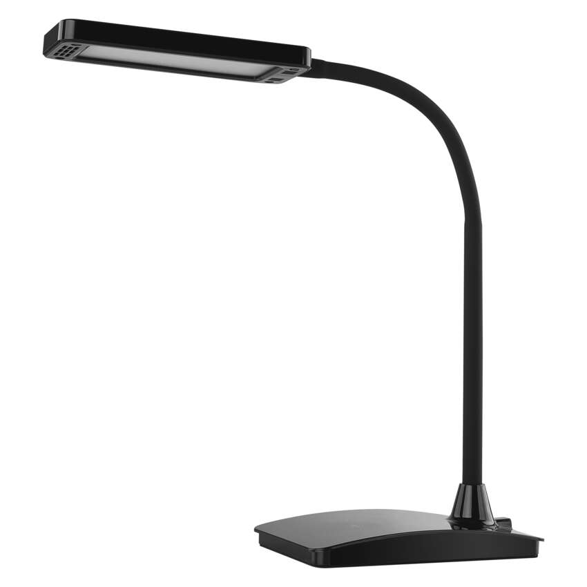 LED Galda lampa EMOS Eddy 6W 360lm 3000K-6800K DIM melna