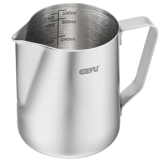 Tērauda piena putojamā krūze GEFU BARISTA 350ml