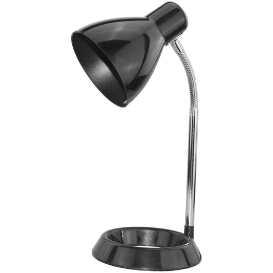 Galda lampa Avide O Base, E27 15W melna