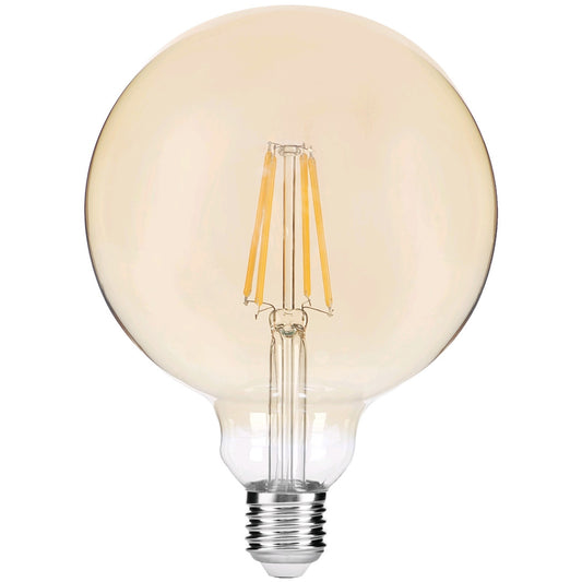 LED spuldze AVIDE VINTAGE Filament G95 E27 8W 720lm 2400K dim.