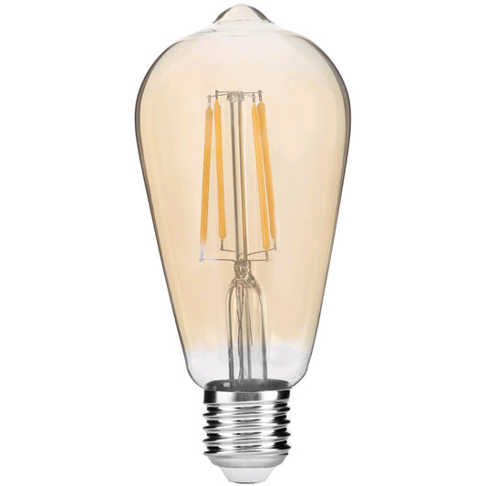 LED spuldze AVIDE VINTAGE filament ST57 E27 8W 720lm 2400K dim.