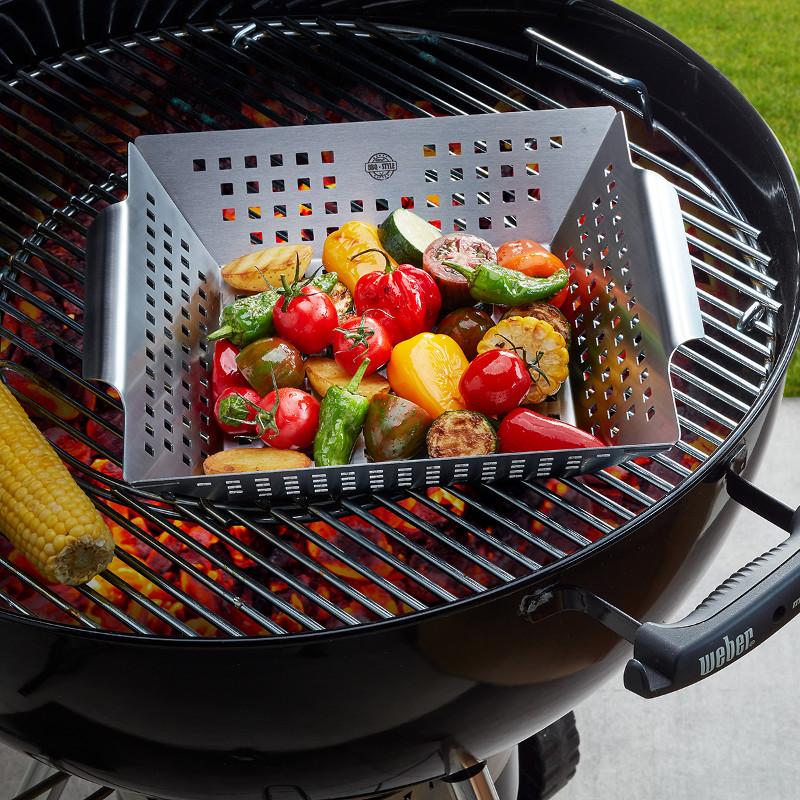 Grila panna Gefu BBQ, liela, 33 x 28cm, H 7,5 cm,  art. 89416 - embassy.lv
