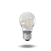 'LED spuldze Inesa bumbiņa filamenta E27 2W 240V 250lm 2700K 300'' 60275'