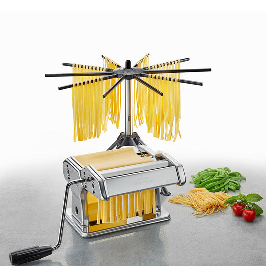 Dāvanu komplekts GEFU Pastas mašīna Pasta Perfetta un pastas žāvētājs Diverso,  art. 00166 - paprika.lv