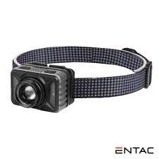Lukturis galvas uzlād. USB 10W LED 1200lm ar sens IP65 ENTAC EHL-ZH-10W-R