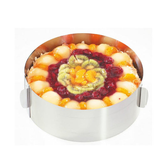 Tortes riņķis ar maināmu diametru GEFU XXL, h-10cm,  art. 14304 - embassy.lv