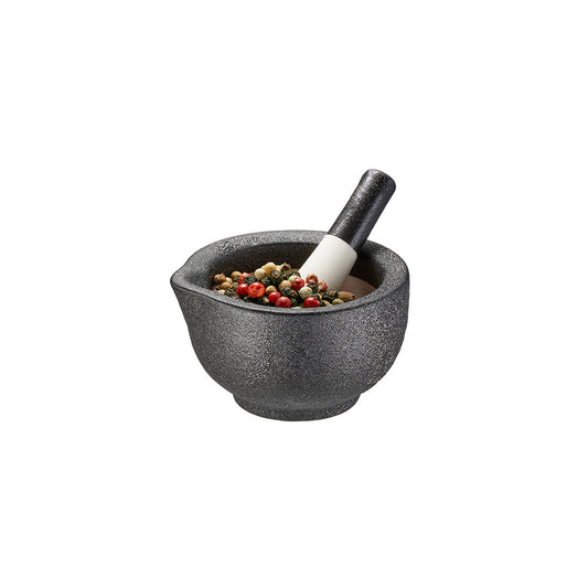 Porcelāna miezeris un piesta GEFU GRINO 7,7cm