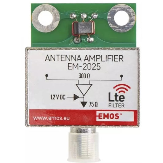 Antenas pastiprinâtâjs IP44 VHF/UHF 25dB EMOS J5802