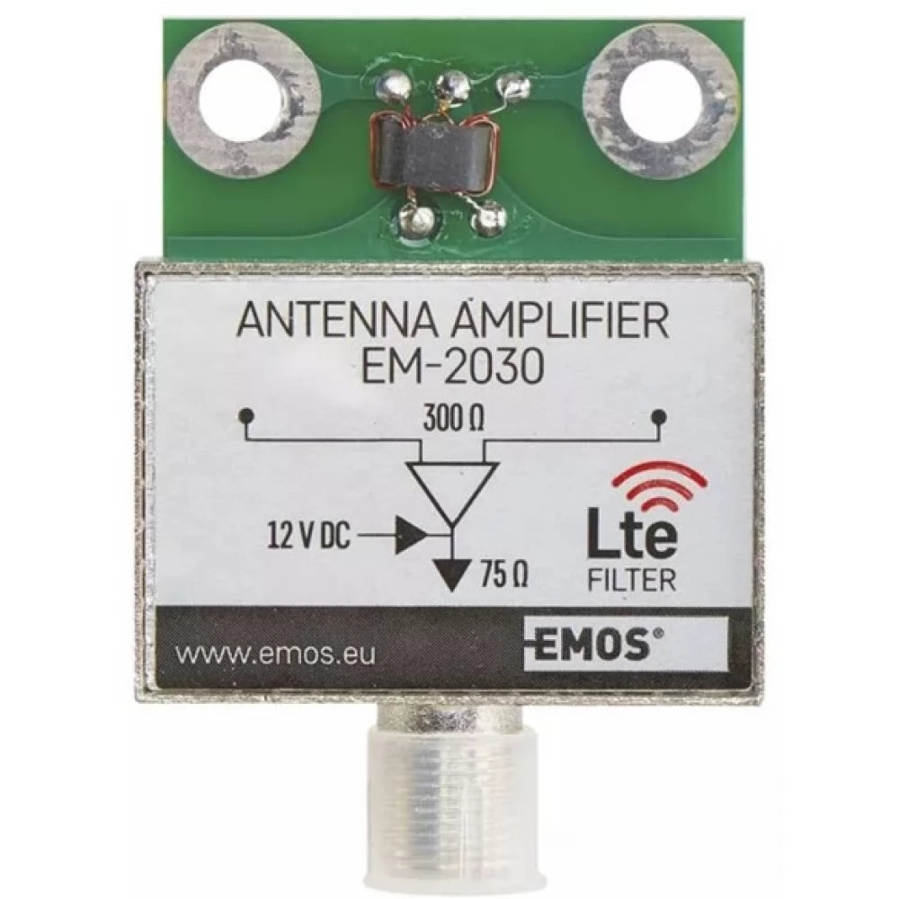 Antenas pastiprinâtâjs IP44 VHF/UHF 30dB EMOS J5803