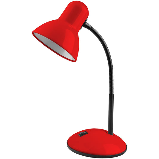 Galda lampa Avide Basic E27 40W 240V sarkana