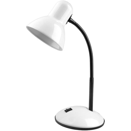 Galda lampa Avide Basic E27 40W balta
