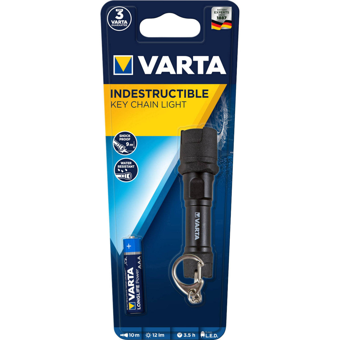 LED lukturis - piekariņš VARTA INDESTRUCTIBLE BL1
