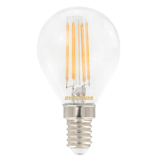 LED spuldze Sylvania Filamenta Ball E14 4W 470lm 2700K